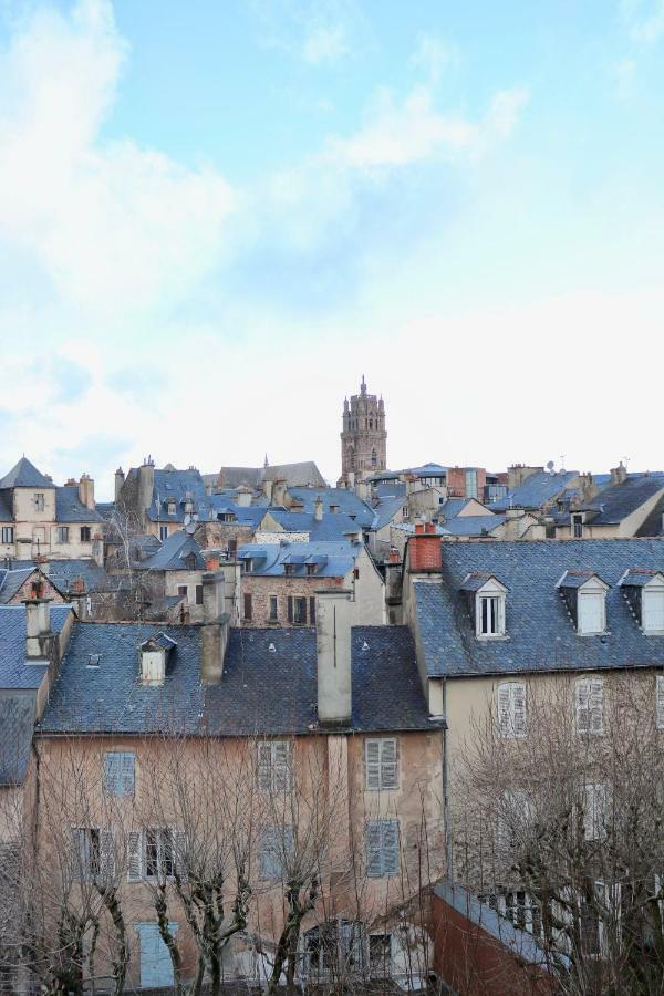 Appartement T4 Vue Unique Rodez Exterior foto